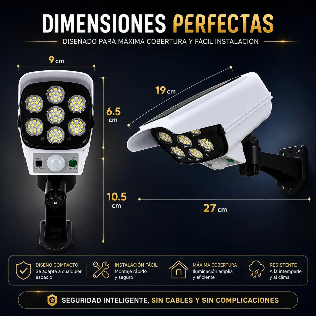 [OFERTA] Foco Lámpara Pro LED™ - Protege tu casa de noche sin gastar energía