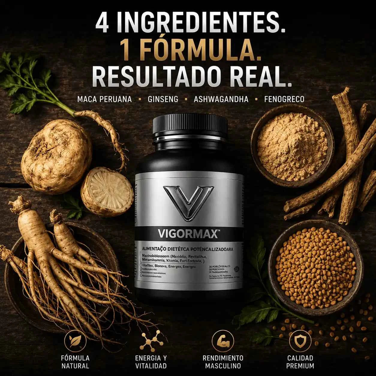 🔥 Vigor Max™ restaura tu energía, tu fuerza y tu confianza en 30 días