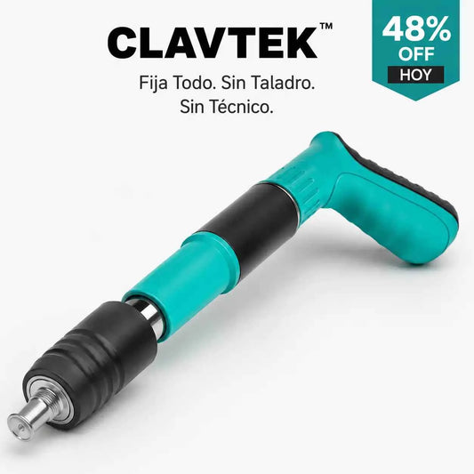 ⚠️ ÚLTIMAS UNIDADES | CLAVTEK™ - Fija Todo en Tu Hogar Sin Llamar a Nadie | 48% OFF Hoy