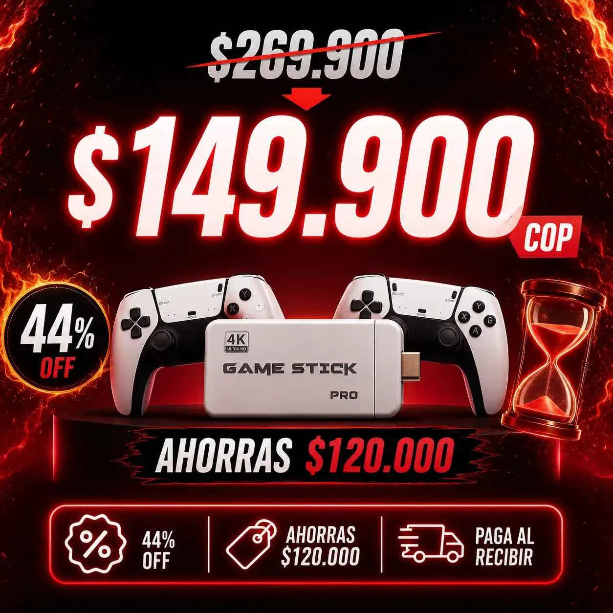[Stock Limitado] 🎮 Game Stick Pro 4K | No es un juguete — ⚡ es la máquina del tiempo