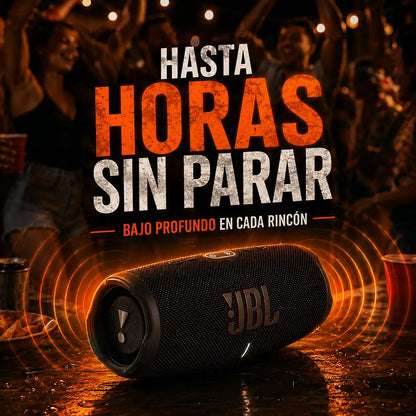 🔊 ¿Tu parlante suena débil? JBL CHARGE 5 (Con Etiqueta) llena tu casa de sonido en segundos